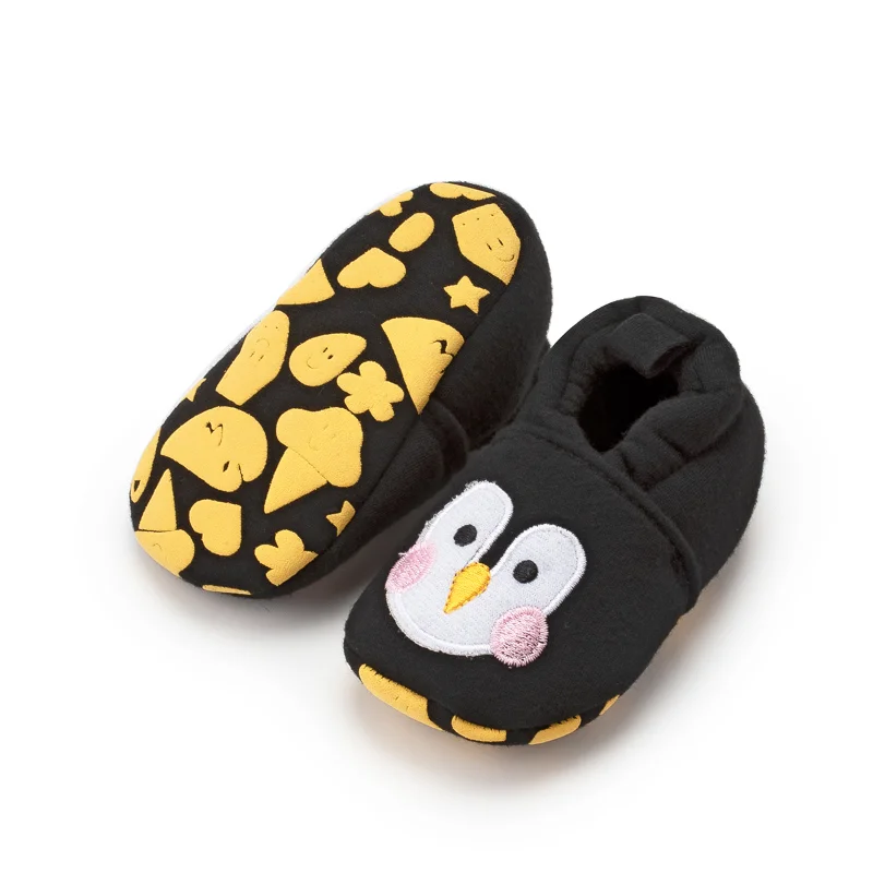 Baby Unisex Cotton Shoes Cute Animal Bee Anti-Slip Soft Bottom Baby Boy Girl Shoes First Walkers Newborn Toddler Crib Shoes 2023