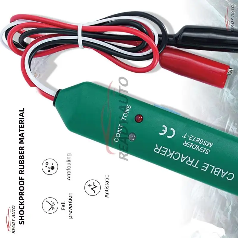 MS6812 Cable Tracker Tester Professional Line LAN Detector UTP STP Telephone Wire Tracer Breakpoint Location Diagnose Tone