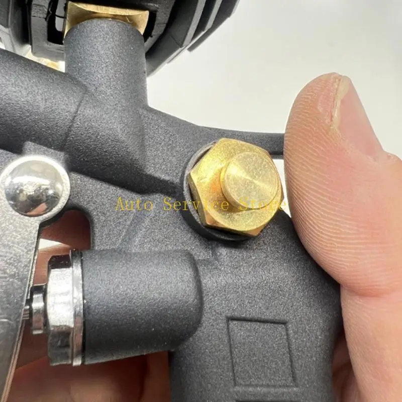 462A Air Chuck and Compressor Accessories with Rubber Hose Quick Coupler Digital Tire Pressure Gauge Inflator 250PSI