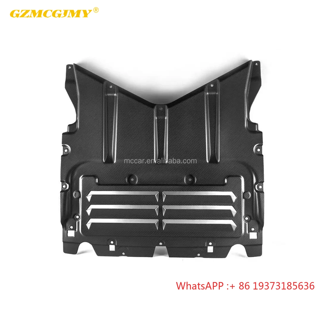 Durable Precision-Crafted SQ-OEM Style Dry Carbon Fiber M5 High Strength Skid Plate for BMW M5 G90 G99