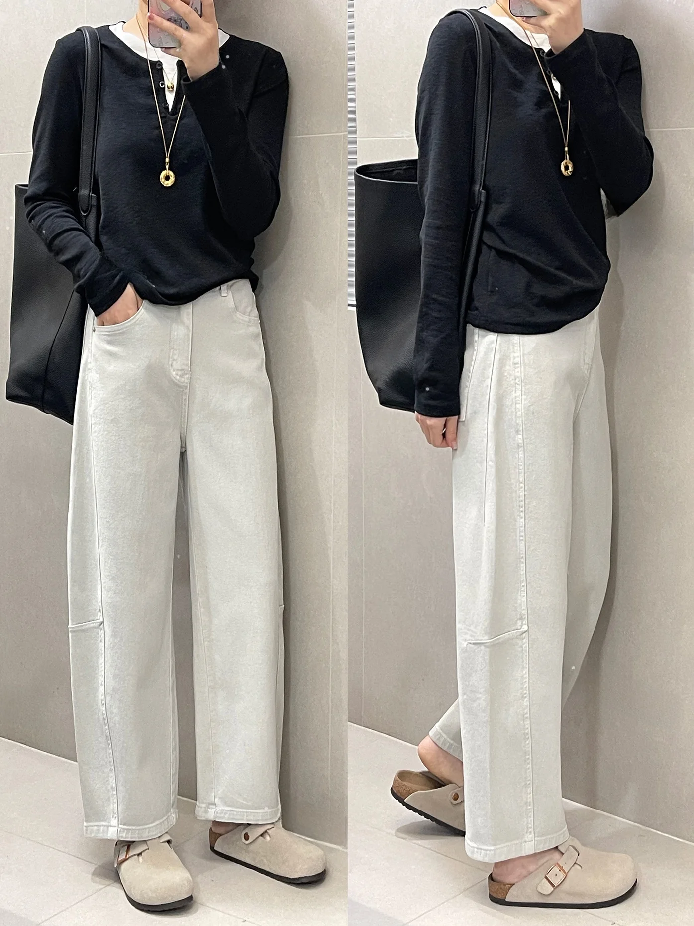 

Новые женские джинсы с высокой талией, прямые, зауженные, укороченные, в стиле баллон, фасона «гарем»