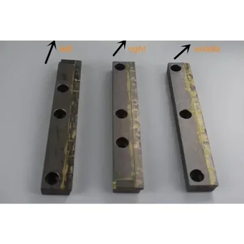 type carbide tungsten scraper blades for milling machine