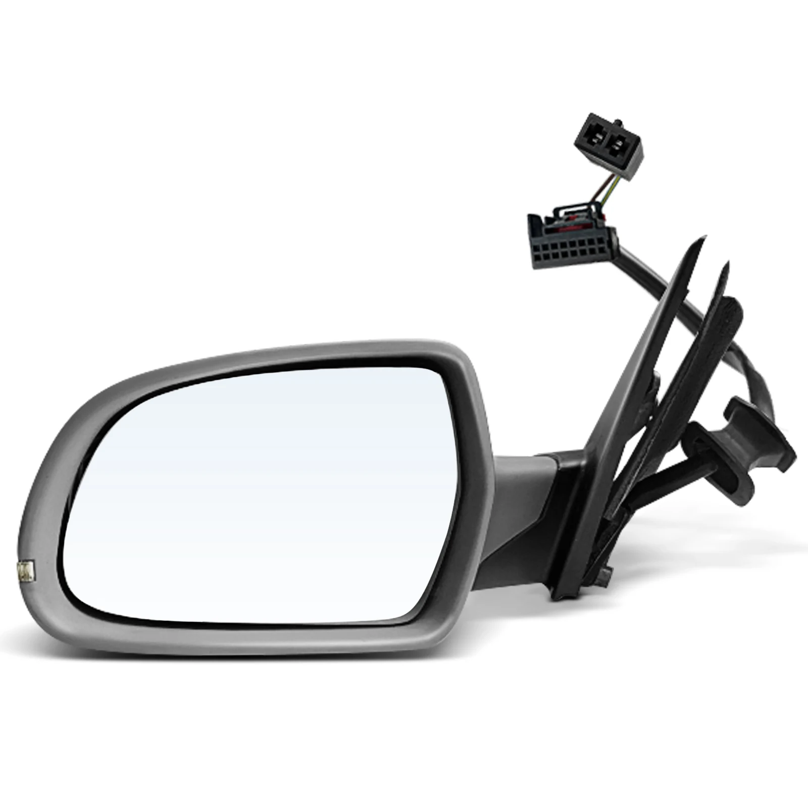 A-Premium Driver Side Power Door Mirror for Audi A4 A4 Quattro S4 2010 2011 Manual Folding Turn Signal Light Heated Black