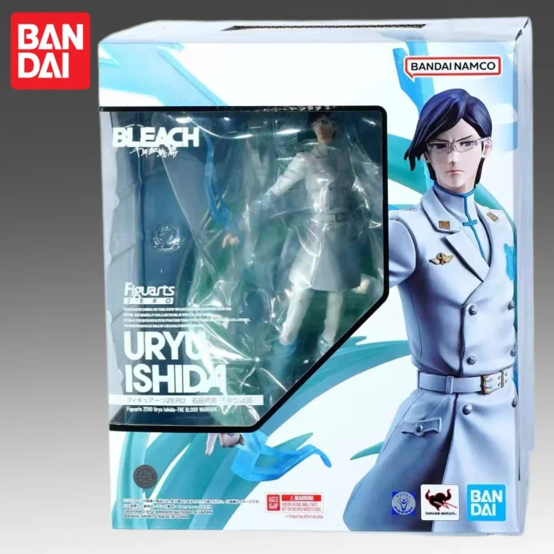 Bandai Original Figuarts Zero Bleach Ishida Uryuu Action Figure Model Doll Brand New Boxed Anime Characters Toys Model
