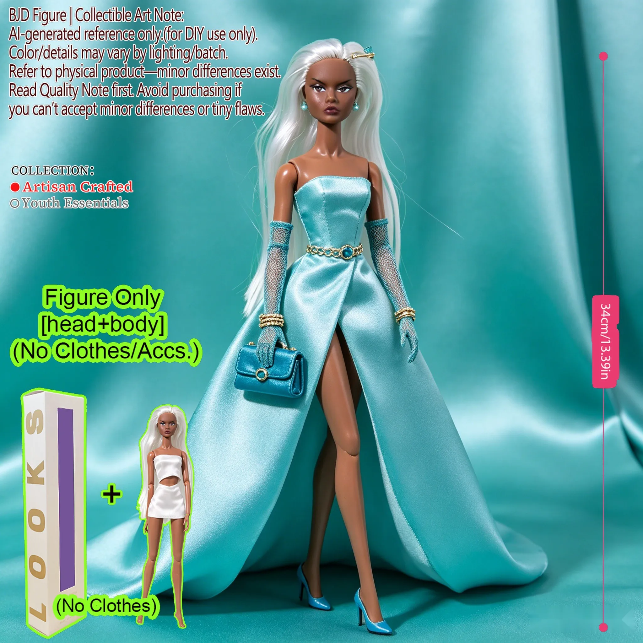 1. Boneca Supermodelo BJD MJD  - Model Kit Joints avaliação e preço