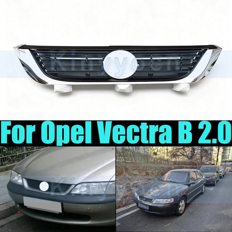 

Front Bumper Grille Radiator Mesh Grills For Opel Vectra B 2.0 Car Grille Front Bumper Mesh Grill Car Accessories