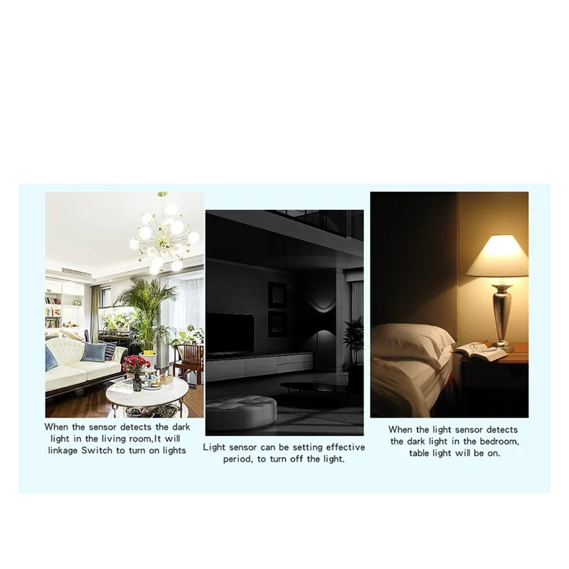 B30C-Tuya Zigbee Lichtsensor Smart Home Verlichtingssensor APP Linkage Controle Helderheid Detector Verlichting Automatisering