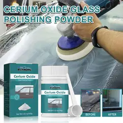 100g Glass Polishing Powder For Auto Car Windows Scratch Remover Glass Polishing Scratch Repair Tool Solution