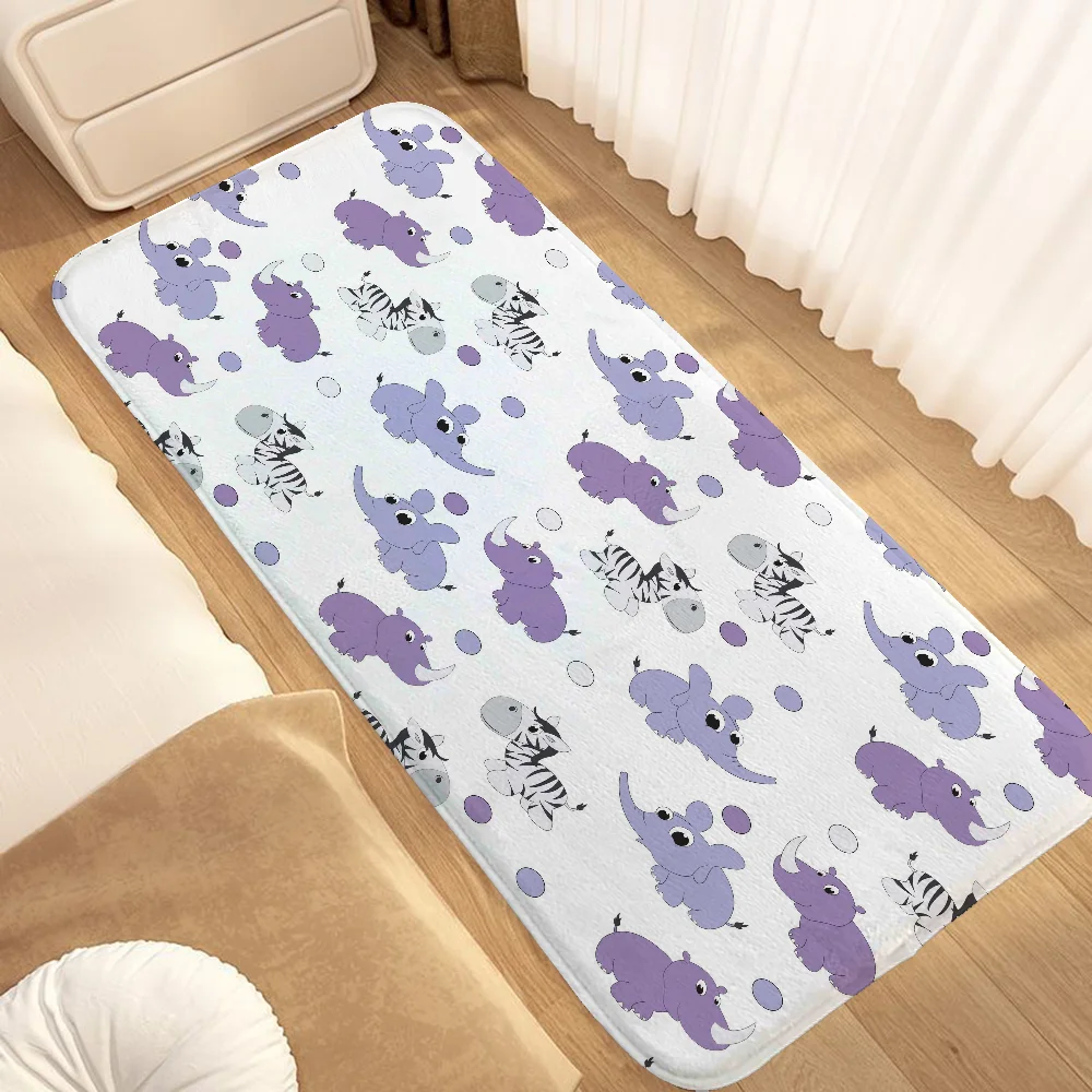 Animal Luxury Carpet for Home Entrance Floor Rug Mat Welcome Offers Bath Mats Things to the Room Decoration Items Kitchen Rugs