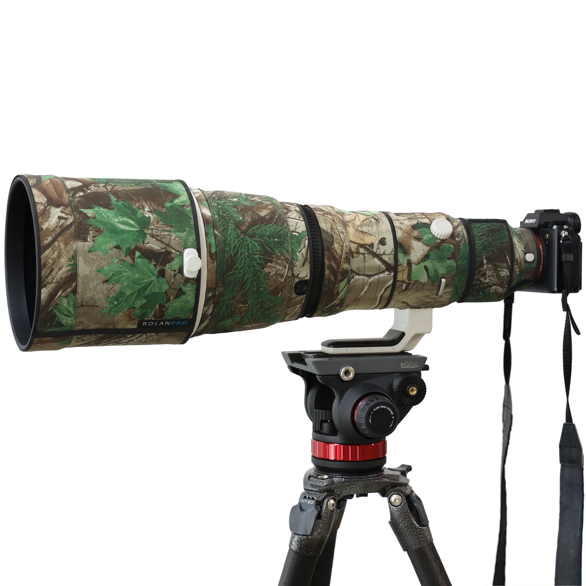 ROLANPRO Waterproof Lens Camouflage Coat Rain Cover For Sony FE 600mm F/4 GM OSS Lens Protective Case Guns Sleeve Clothing