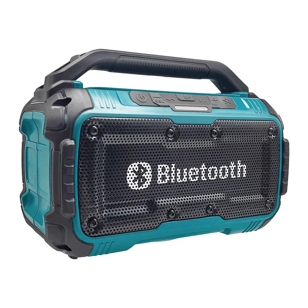 

Беспроводная Bluetooth-колонка, портативные колонки с объемным звучанием, двухканальный сабвуфер, громкоговоритель для аккумулятора Makita 18 В (без аккумулятора)