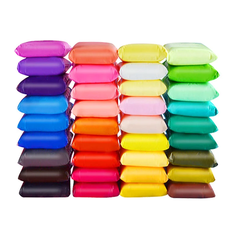 Air Dry Clay Kit, 24/36 Colors Modeling Clay with Tools, Ultra Light, Safe and Non-Toxic, Ideal Gift for Kids Christmas Gift Hal