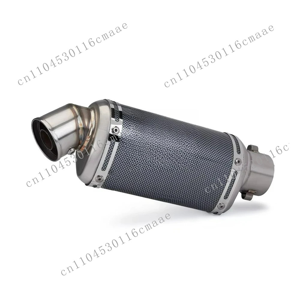 Universal 51mm motorcycle exhaust pipe, exhaust tail pipe T98 305MM for R3 Z900 Z1000 CBR500 PCX125 R1 S1000R