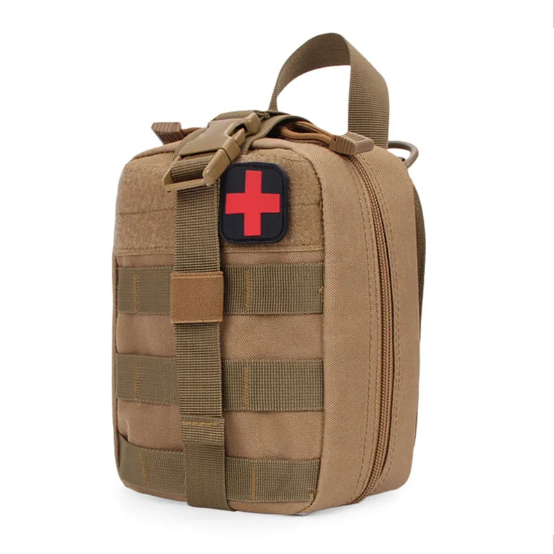 Molle Tactical First Aid Kits Medical Bag Emergency SOS Outdoor Hunting Emergency Camping Hiking Travel Survival Tool EDC Pouch