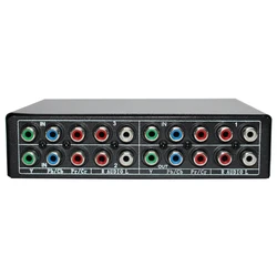 3In 1Out 3 Channel 5 RCA Ypbpr RGB Component Selector RCA AV Switcher