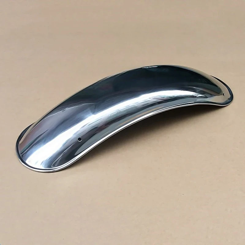 

Переднее крыло мотоцикла в стиле ретро, металлическое основное цветное без ножек перед грязевыми крыльями из нержавеющей стали