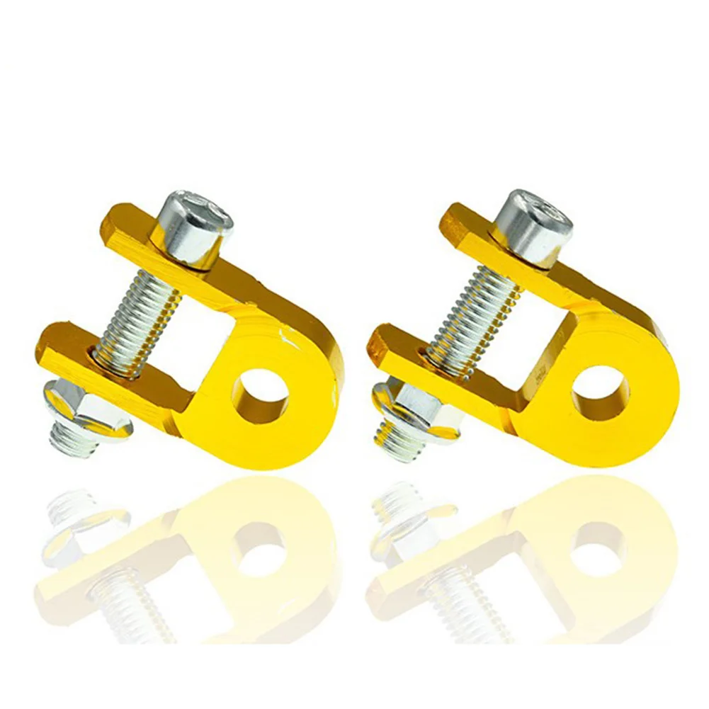 Motorcycle Height Increaser Motorcycle Rear Shock Absorber Yellow Aluminum Alloy Height 3CM Rear Shock Absorber