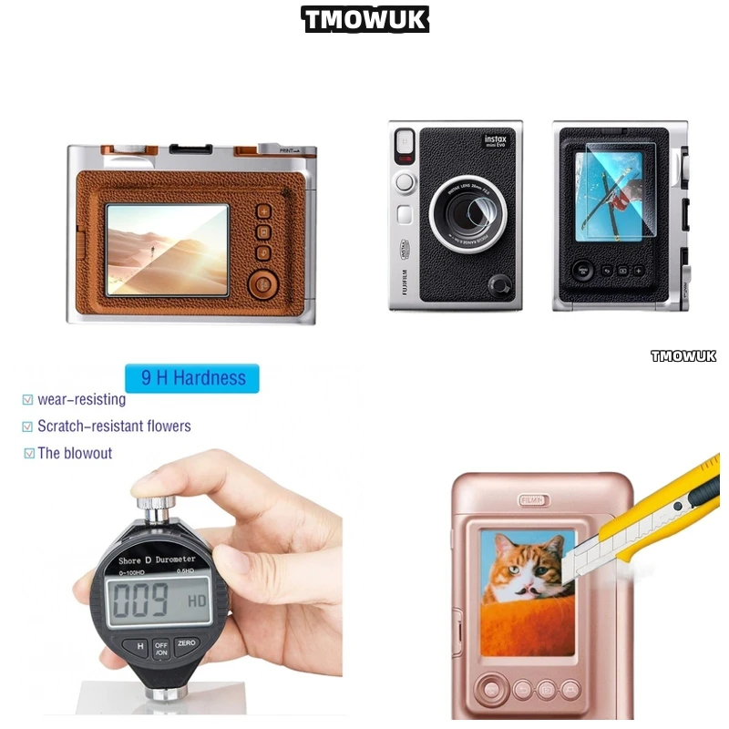 

For Fujifilm Instax Mini LiPlay - Camera's LCD Tempered Film - Display Screen Protective Accessories