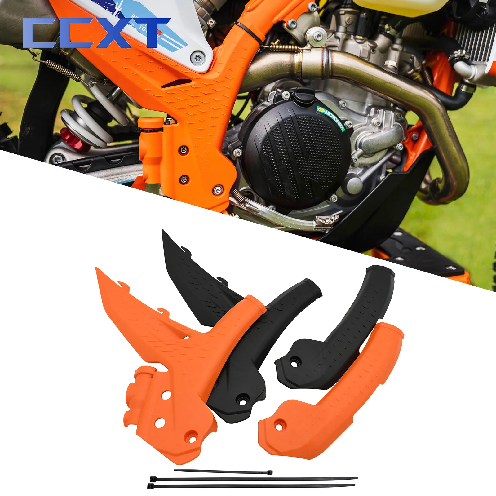 

Защитная крышка рамы мотоцикла для KTM EXC250 EXC300 EXC350 EXC400 EXC EXCF XCW 2024 XC SX XCF SXF 2023-2024 125-500
