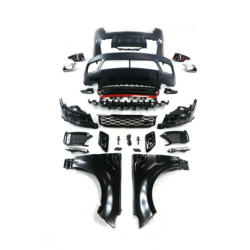 ROVCE Body Kit for  Range Rover SPORT 2014 2015 2016 2017 Upgrade Rover SPORT 2018 2019 2020 2021 2022 OEM Style