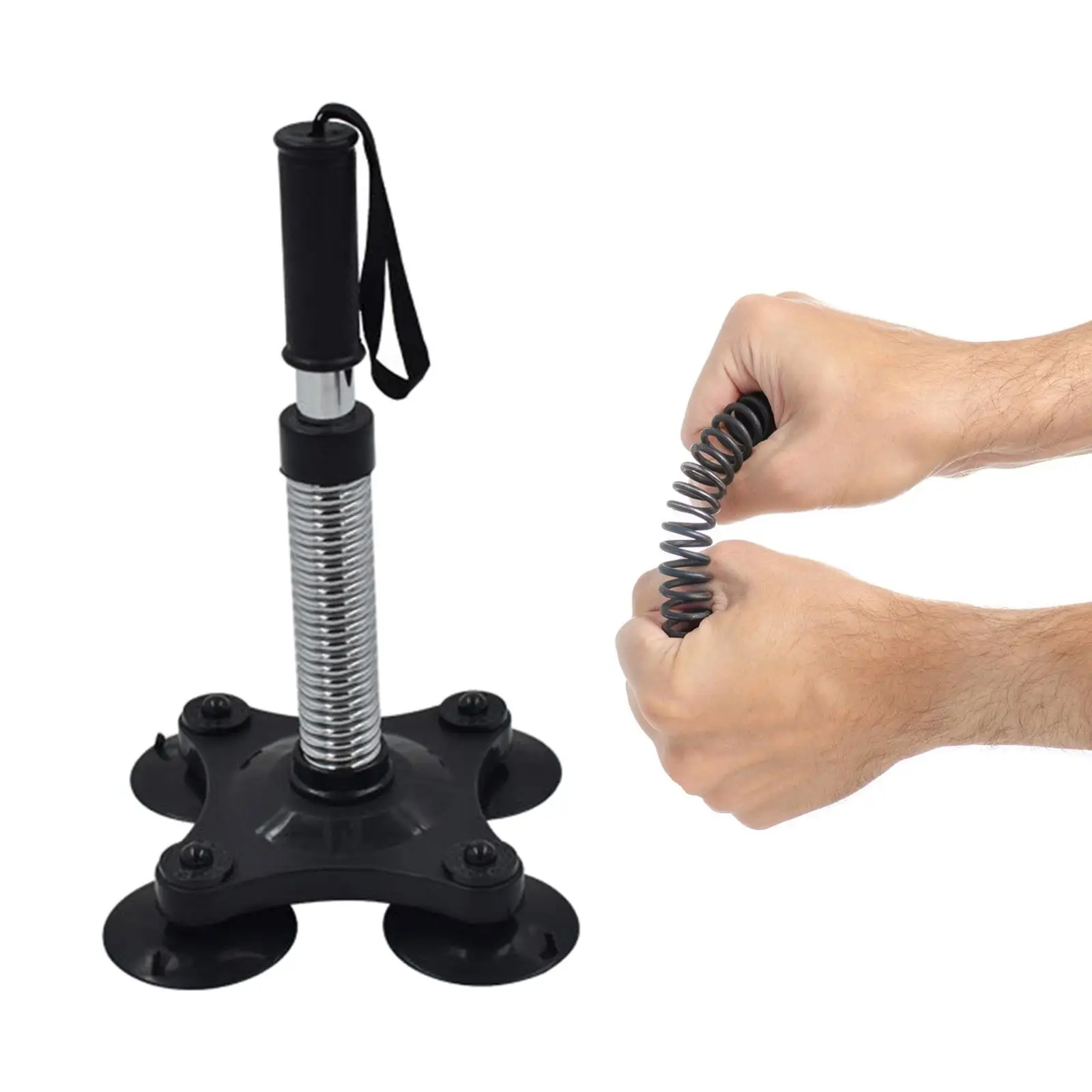 Arm Wrestling Trainer Portable Hand Grip Strength Trainer Suction Cup Forearm Trainer for Shoulders Biceps Gym Forearms Exercise