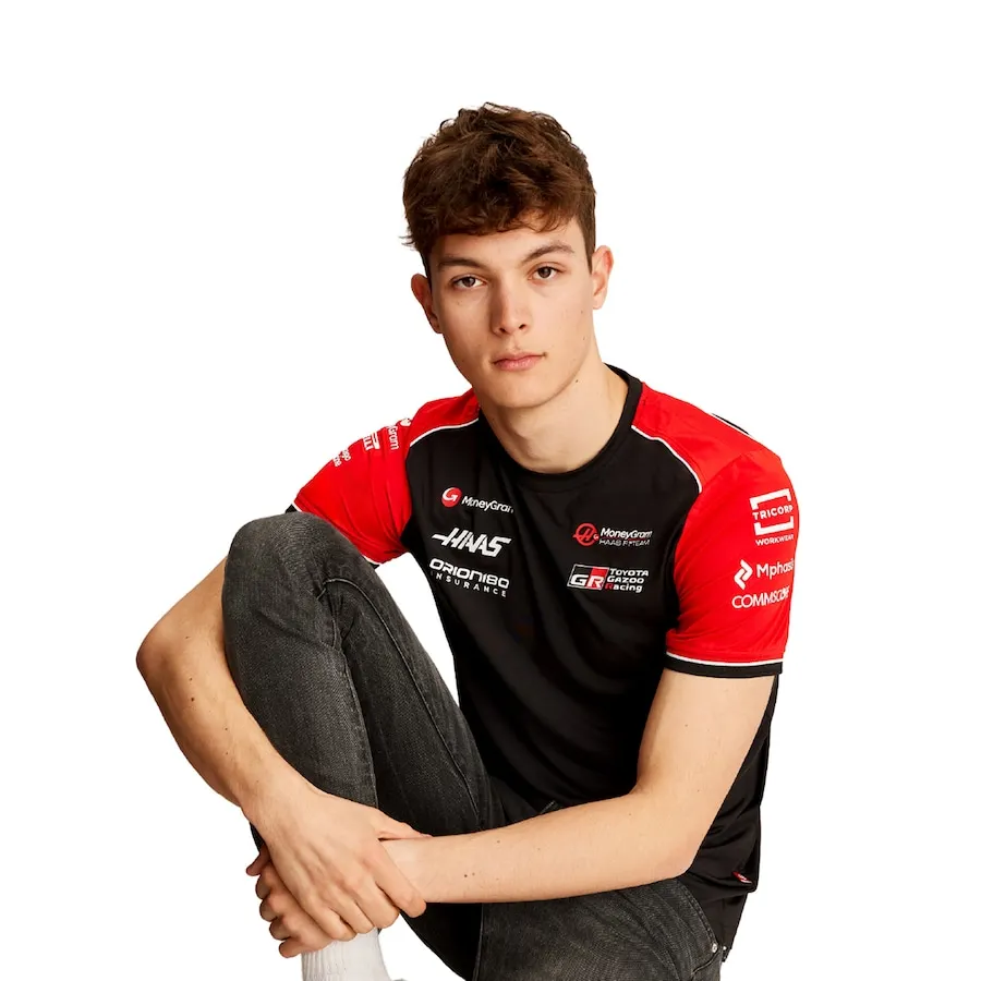 

2025 Haas F1 Moneygram Racing Team Men’s Quick Dry and Sweat Wicking T-shirt, 3d Printing High Quality Men's and Women's T-Shirt