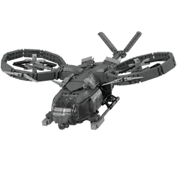 Gobricks MOC RDA SA-2 Samson Avatar Aircraft Airplane Transport Helicopter Aerospatiale Fighter Bricks Building Block Toys Gift