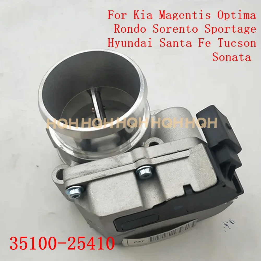 New Throttle Body Fit For Kia Magentis Optima Rondo Sorento Sportage Hyundai Santa Fe Tucson Sonata 2.4L 35100-25410 3510025410