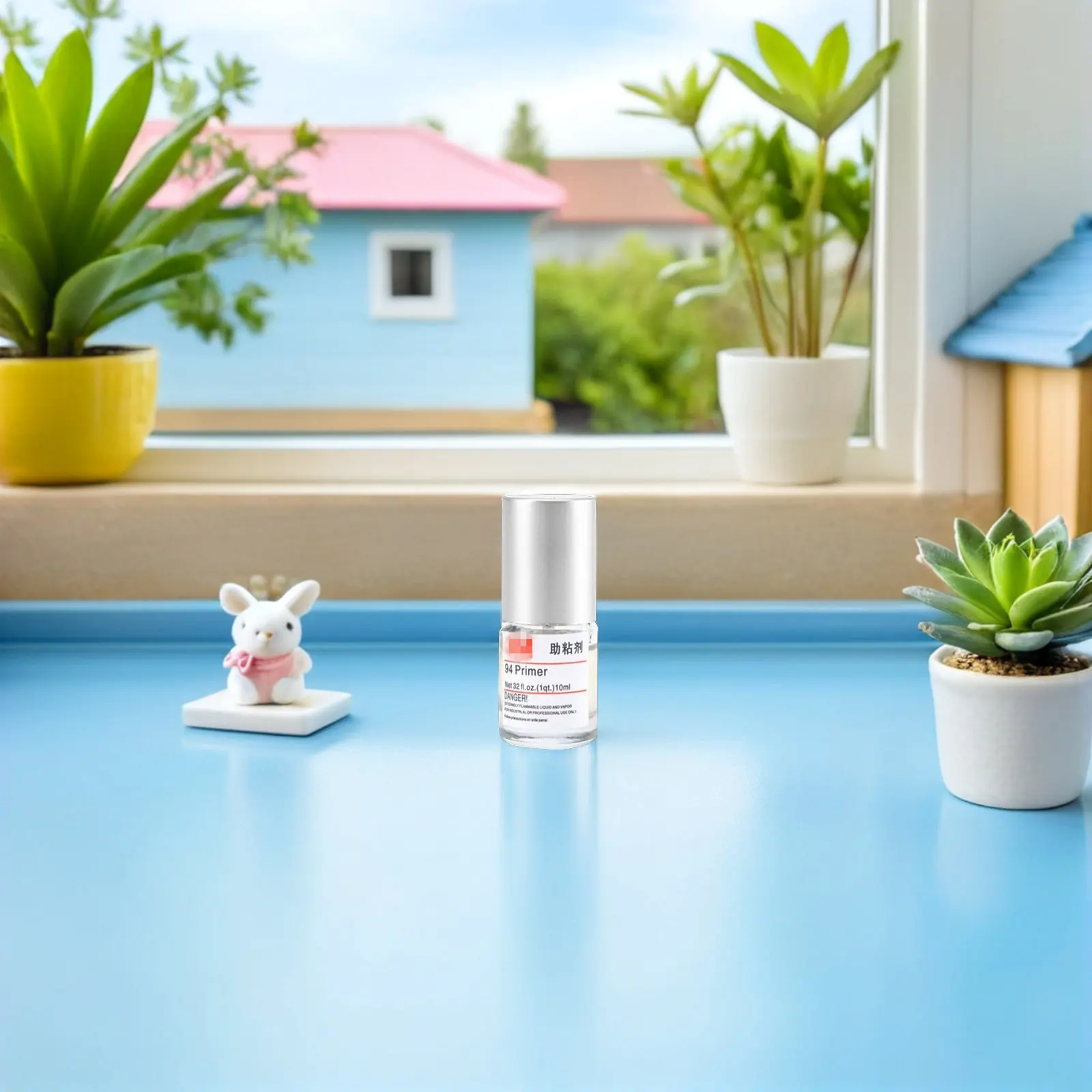 

5 флаконов по 10 мл: Приммер-активатор адгезии для двустороннего скотча, усилитель сцепления для стекла, пластика, металла, резины, керамики.