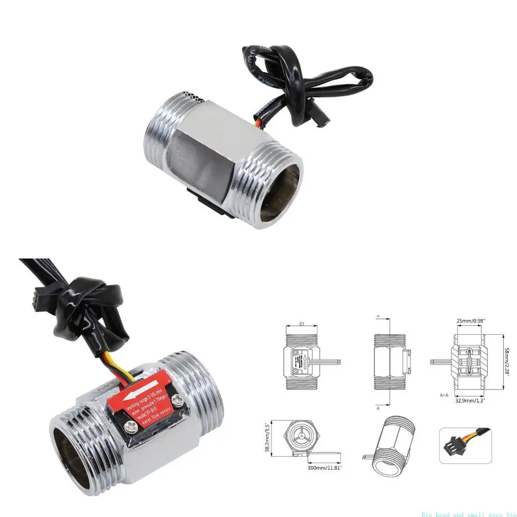 

581C Датчик расхода воды Датчик Холла Переключатель расходомера Счетчик воды для турбинного расходомера