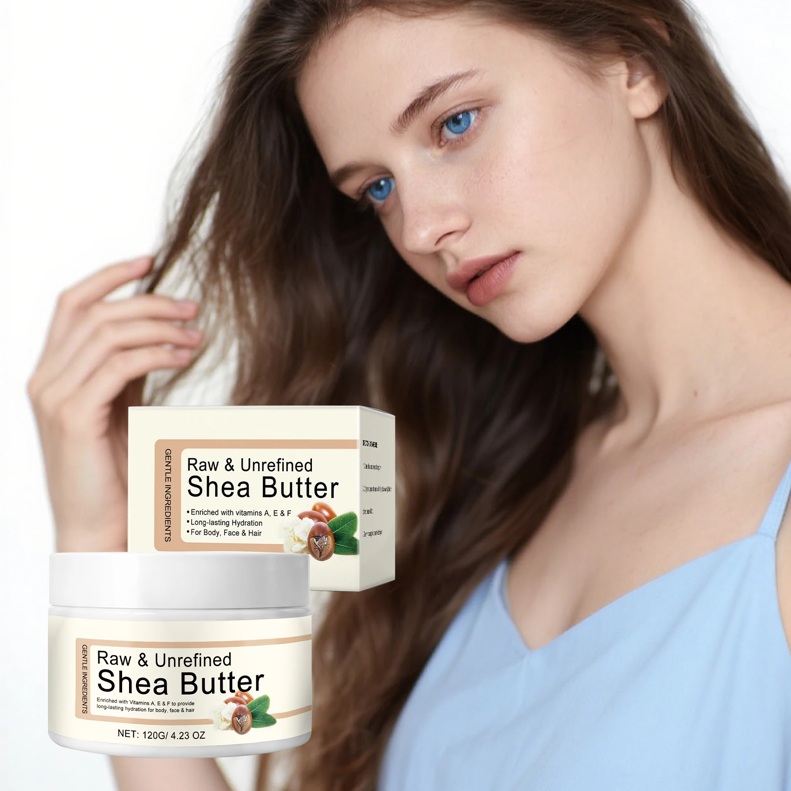Moisturizing Cream For Face Hair Body Deep Nourishing Improve Dry Skin Reduce Skin Cracks Increase Skin Elasticity Multi Purpose