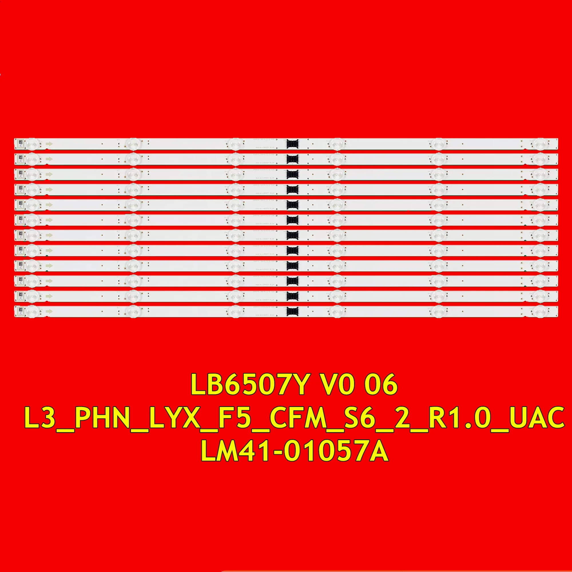 

LED TV Backlight Strip for 65X85K XBR-65X800H KD-65X8000H L3_PHN_LYX_F5_CFM_S6_2_R1.0_UAC_LM41-01057A LB6507Y V0 06