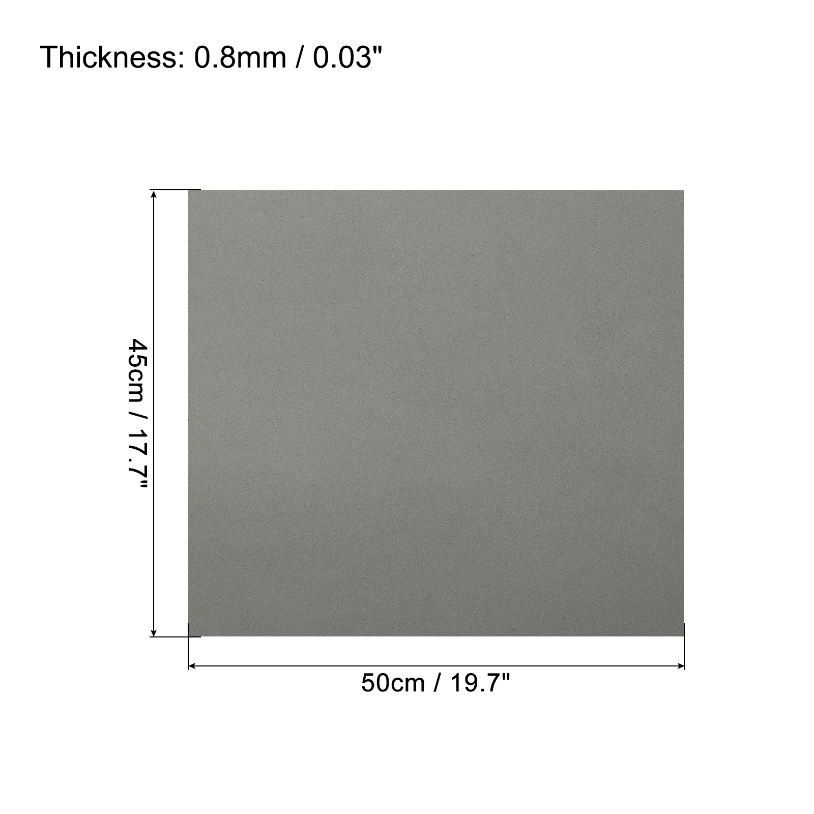 Uxcell 10pcs 0.8mm Thick EVA Foam Sheets 19.7 Inch x 17.7 Inch Crafts Foam Sheets for Costumes, Arts and Crafts Projects