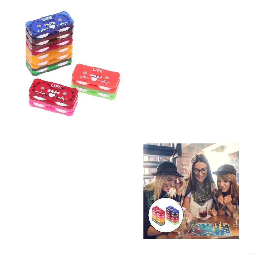 

Table Board Game Score Trackers Ergonomic Gaming Counting Device Random Color