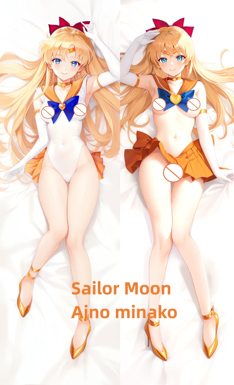 

Dakimakura Anime Pillow Case Sailor Moon Aino minako Double-sided Print Of Life-size Body Pillowcase Gifts Can be Customized