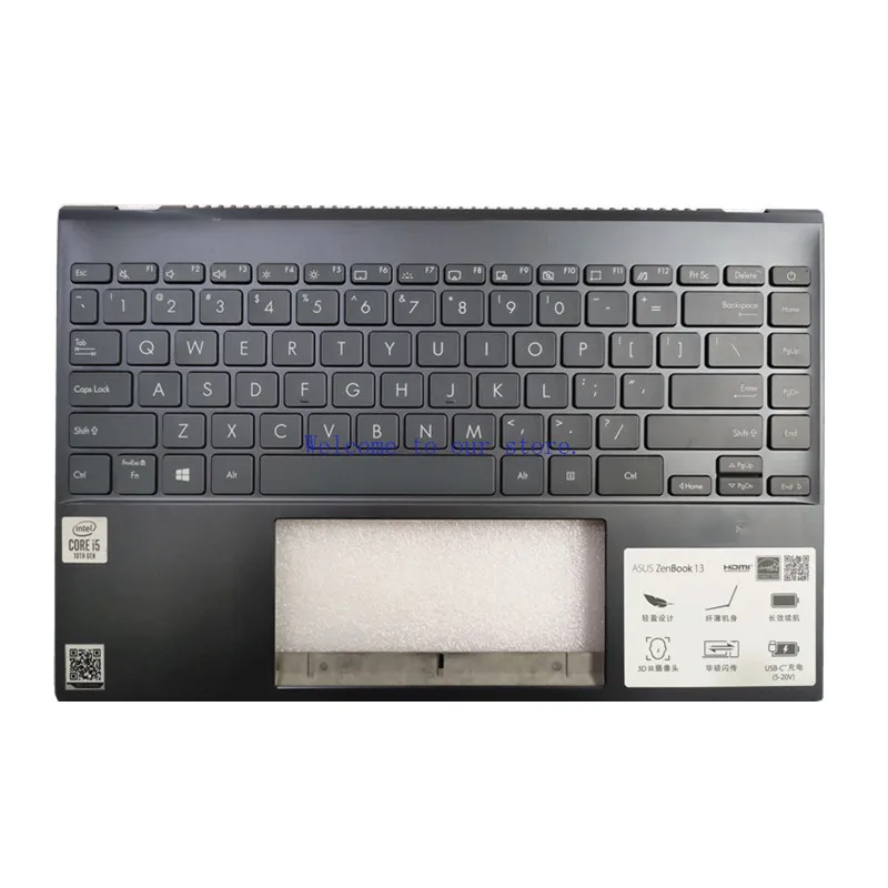

Совершенно новая клавиатура Asus ZenBook 13/13s U3700 UX325 U3700E UM325U, оригинальный корпус C