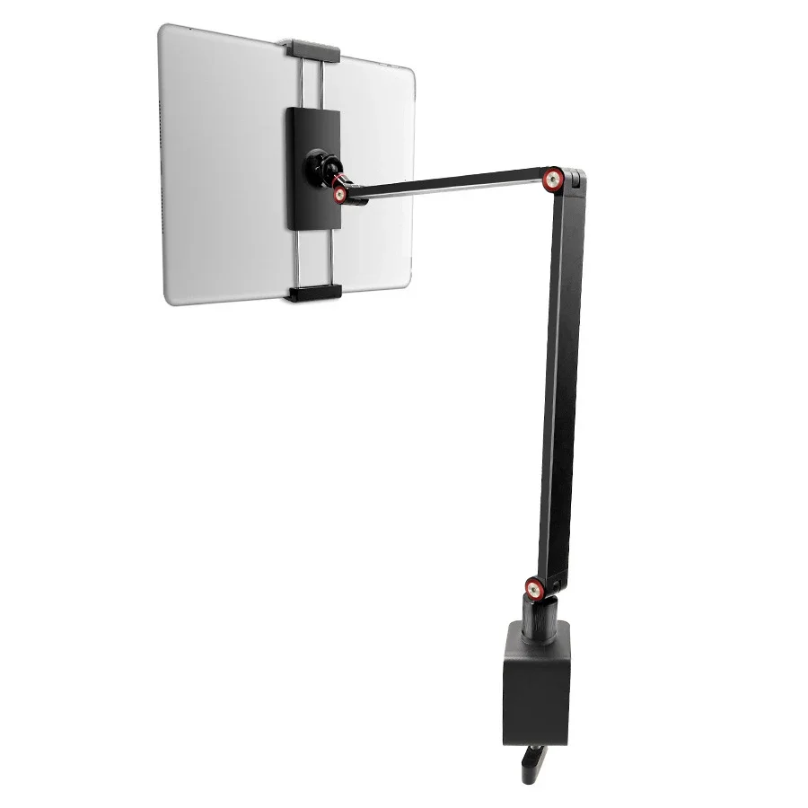 Portable Monitor Holder Metal Arm Desktop Bed Stand Clamp VESA Mount for Gaming Extending Screen 12 13 14 15.6 17.3 Inch