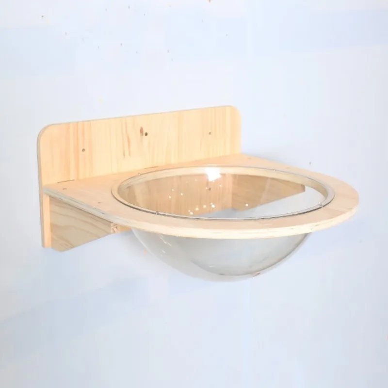 

Solid wood luxury wall cat climbing frame cat nest
