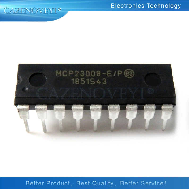 1pcs/lot MCP23008-E/P MCP23008 23008 DIP-18 In Stock