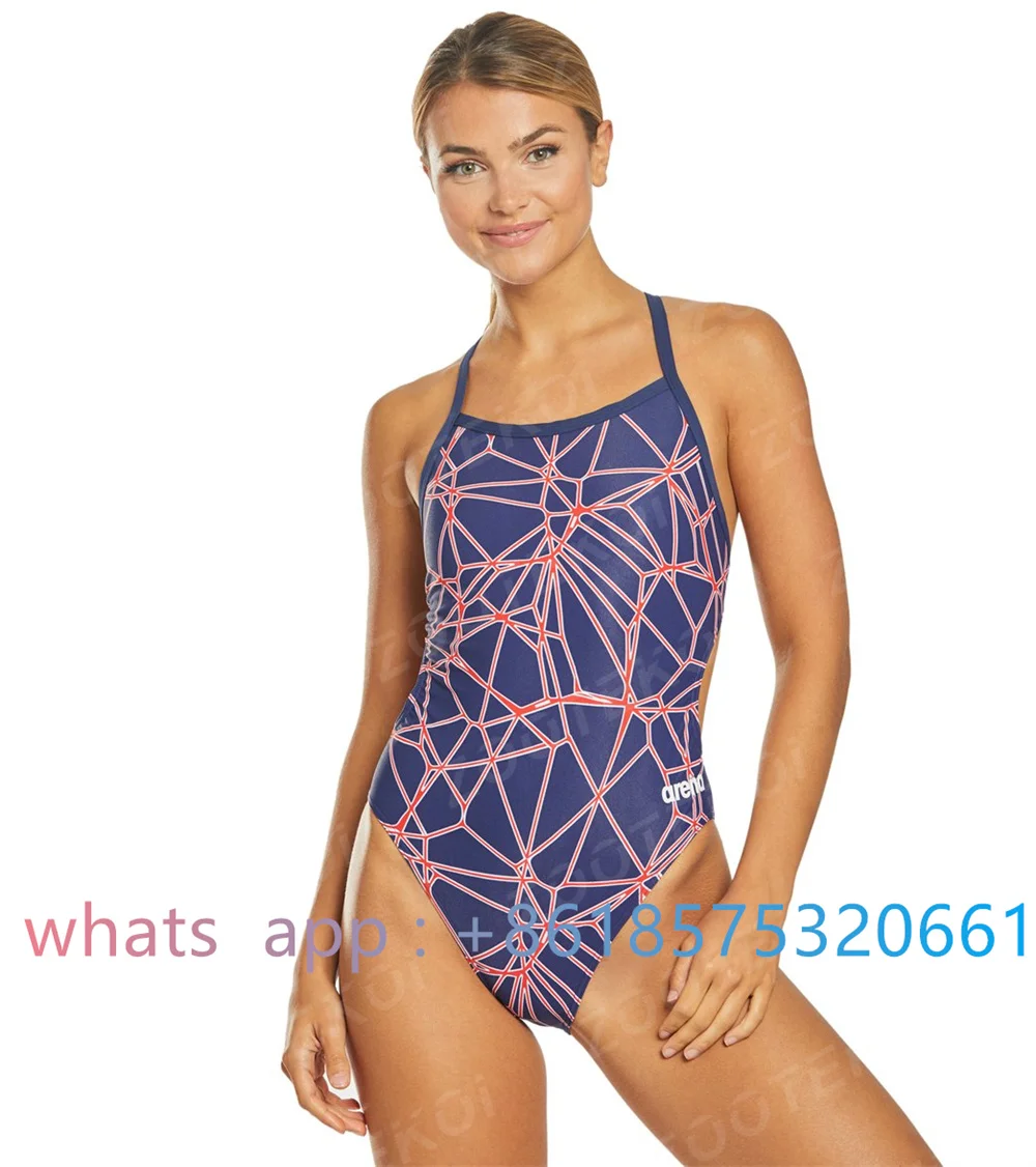 Women Pro Team One Piece Sexy Back Swimsuit Competitive Swimsuit Functional Training Swimming Swimwear 2023 Beach Bathing Suit