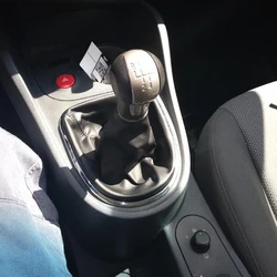 5/6 Speed MT Gear Shift Knob Gearshift Head Ball Shifter + Gaiter Boot Cover + Frame Base for Seat Altea Leon II 2 Toledo III 3