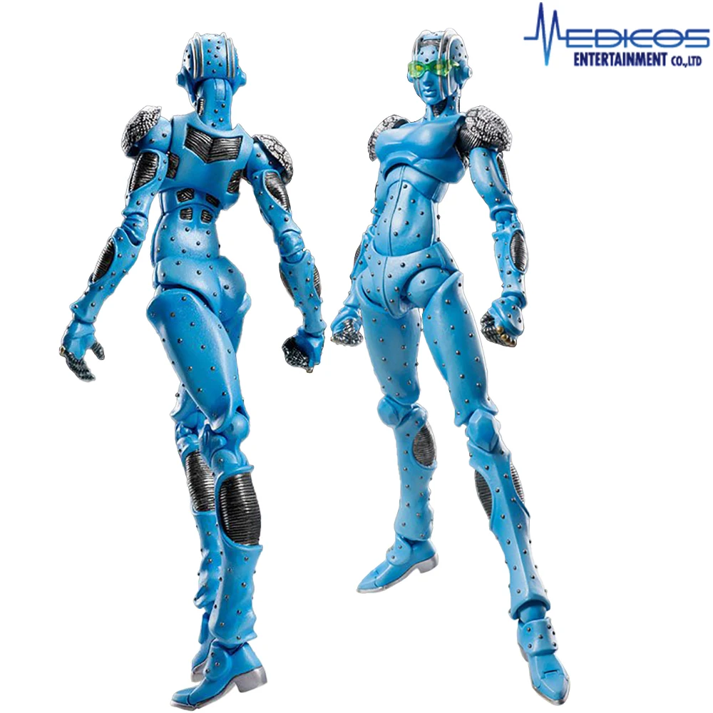 

In Stock Original Medicos Entertainment Super Action Statue #66 Jojo No Kimyou Na Bouken Stone Ocean Stone Free Action Figure