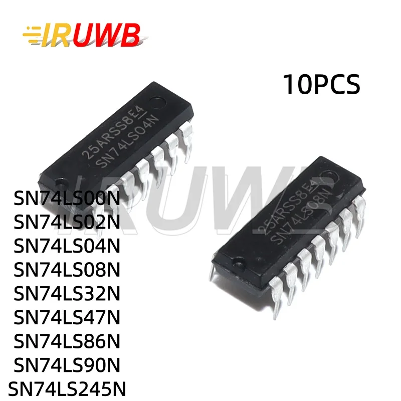 5 Pezzi Di Circuito Integrato MC74F74N DIP-14 &ndash; Motorola (MOT) &ndash; Nuovo