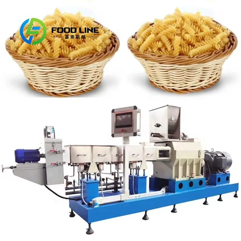 

Industrial Macaroni Processing Machine Full Automatic Pasta Making Plant Production Line Customized