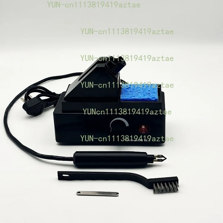 Electric Dental Thermoplastic Engraver Cutter Orthodontic Aligners and Retainers Forming Sheet Heating Cutting Knife Machine