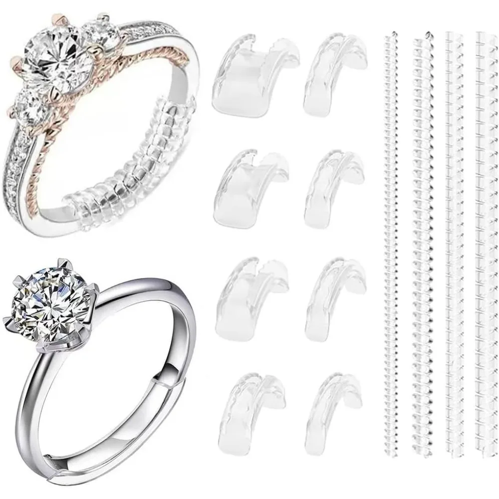 12 Pack Ring Sizers to Securely Resize and Tighten Rings