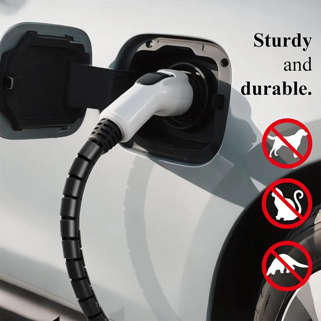 5-10M Line Organizer Pipe Protection Flexible Spiral Wrap Winding Cable Wire Protector Car Cable Sleeve Cover Tube