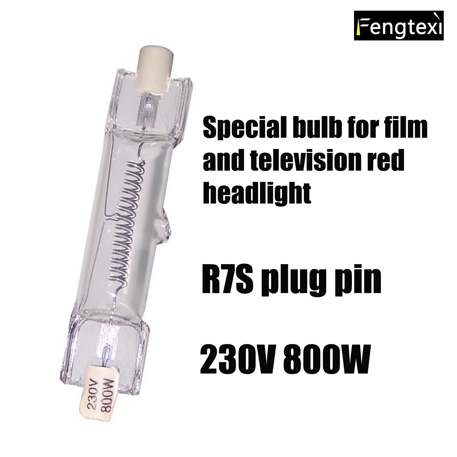 

5 шт., 230 В, 800 Вт, R7S, красная головная трубка для газет, освещение интервью