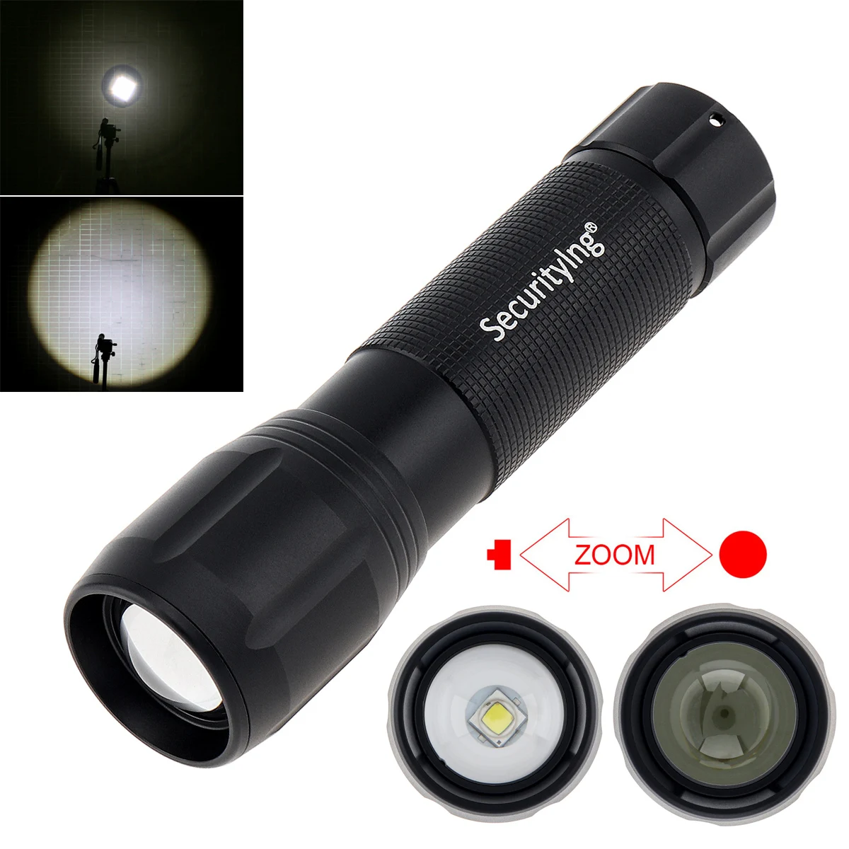 Practical LED Flashlights 270Lm XPG2 LED 3 Modes Mini Aluminum Alloy Flashlight Waterproof Torch Light