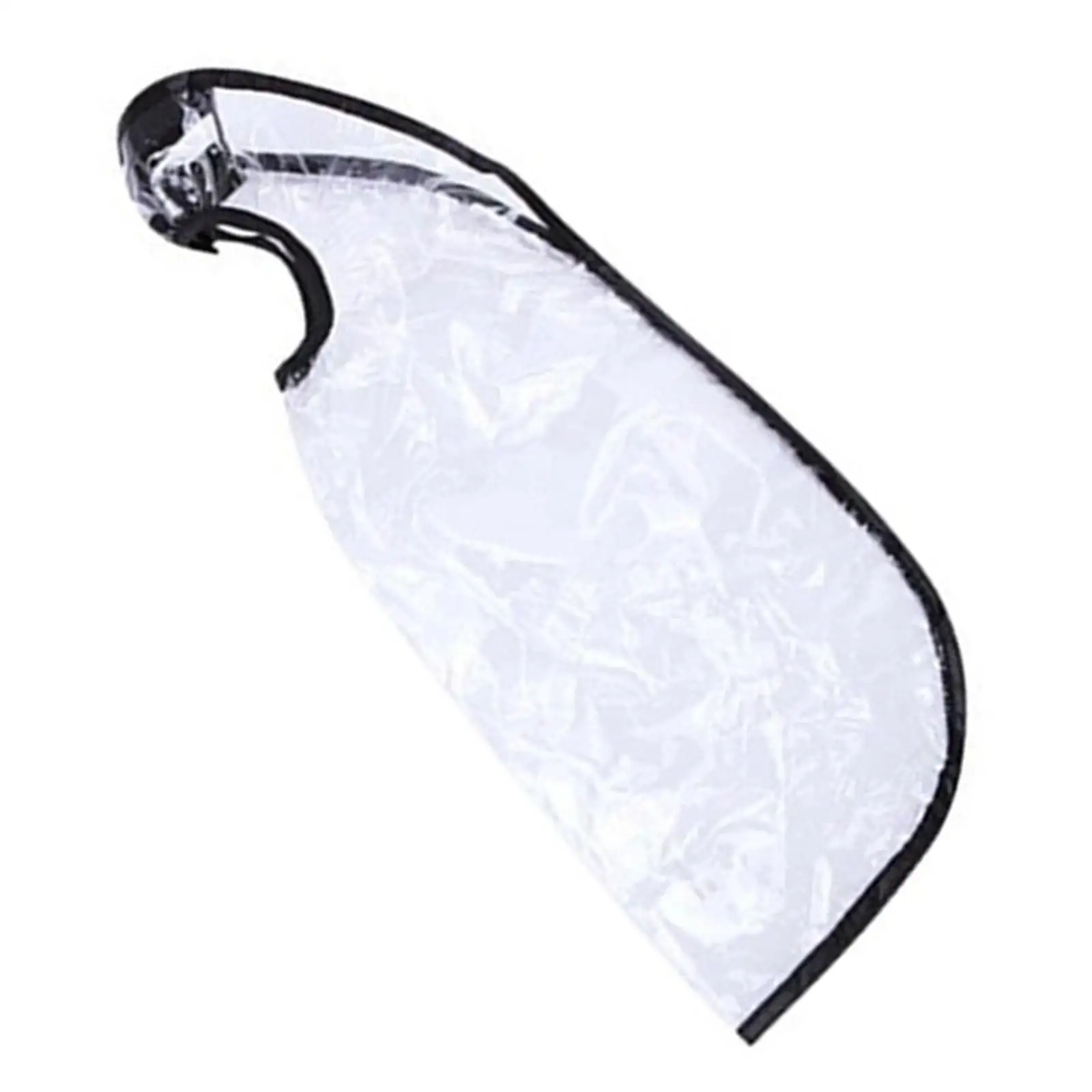 PVC Shampoo Funnel Cape Hair Washing Apron Upright Position Cap for Salon Hairdresser Home Care